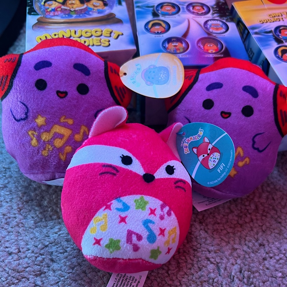 Squish mellows from McDonalds
